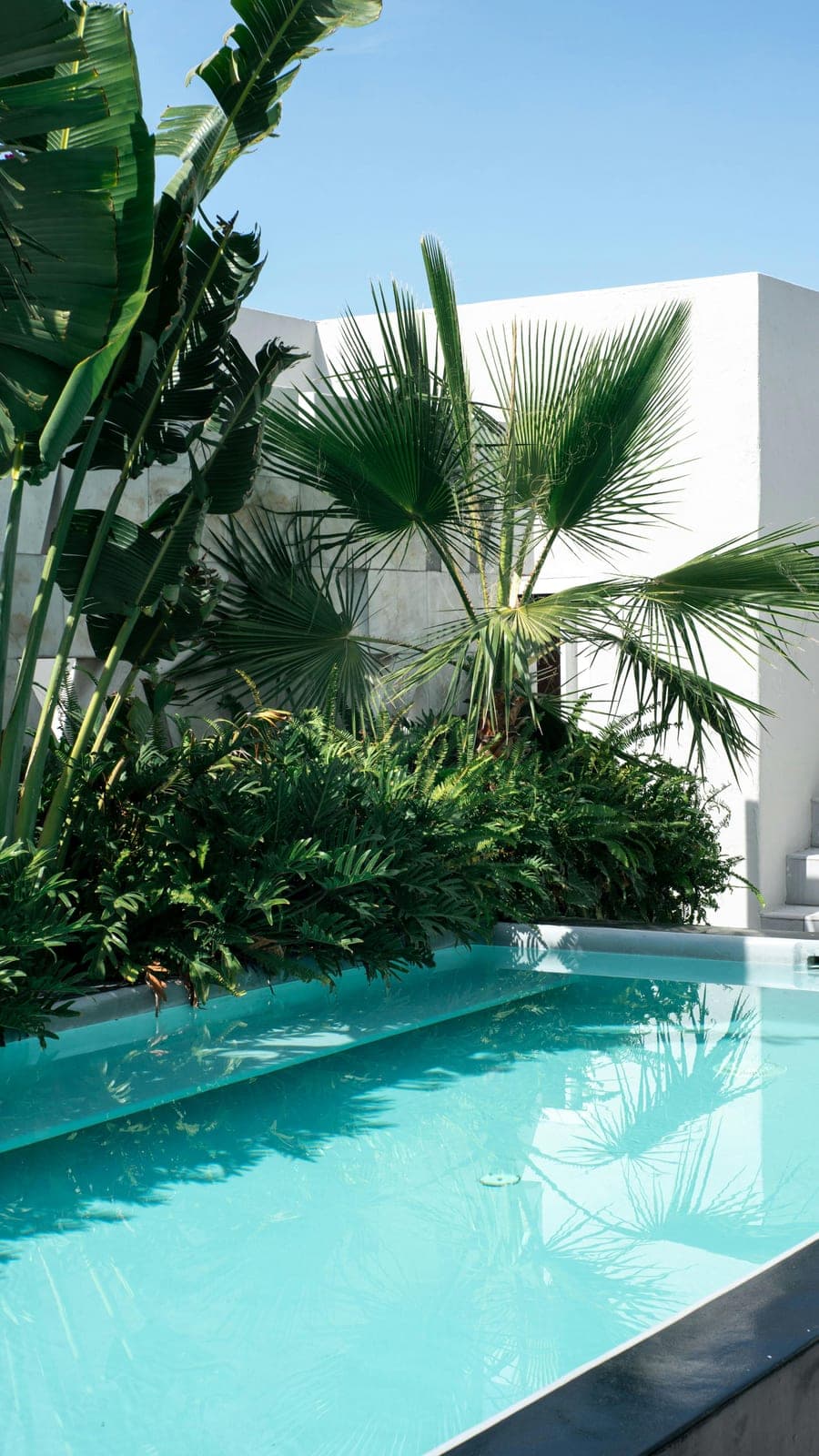 Mise en eau et entretien — réalisation AquaLine Piscines.